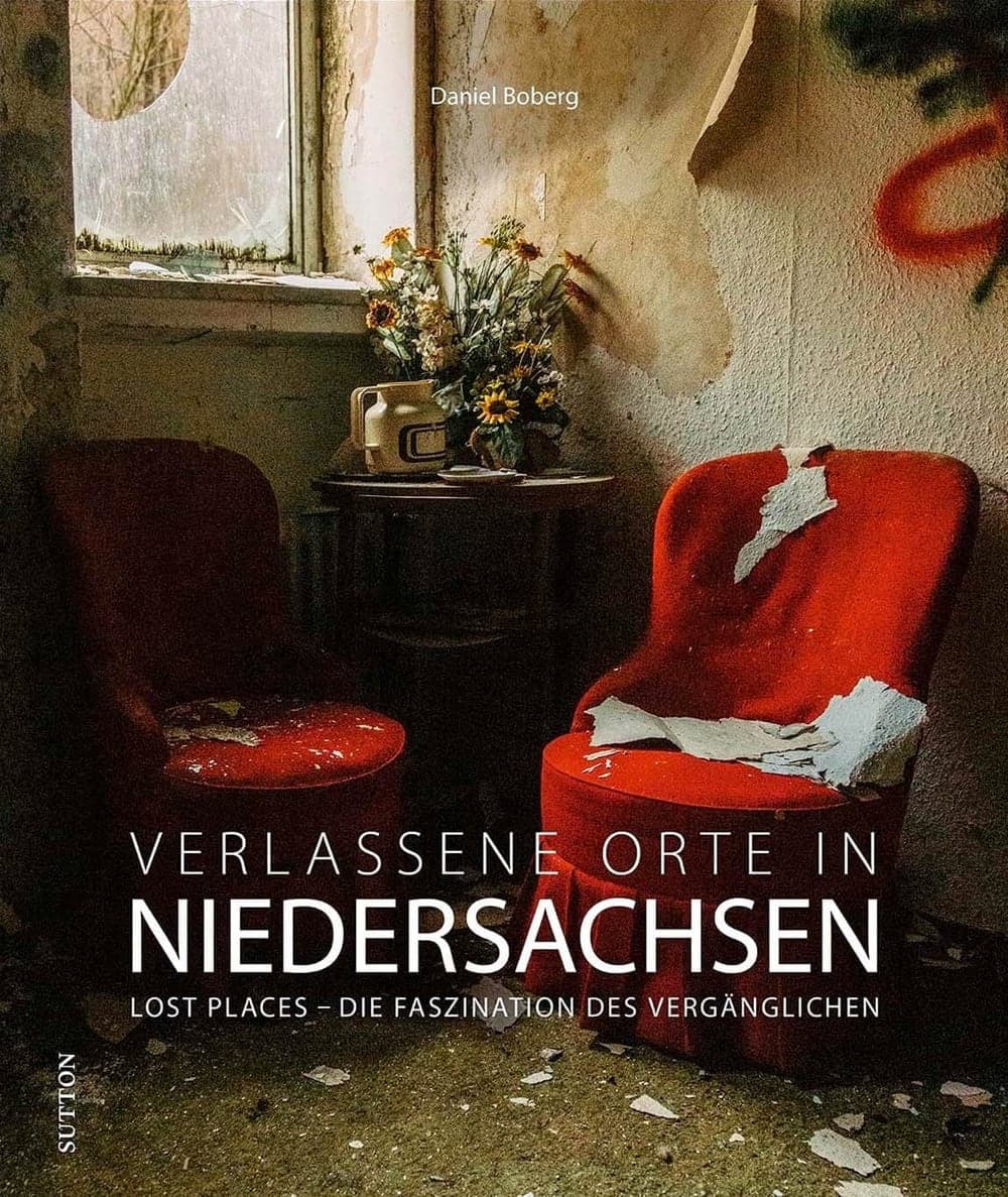 Buchcover: Verlassene Orte in Niedersachsen